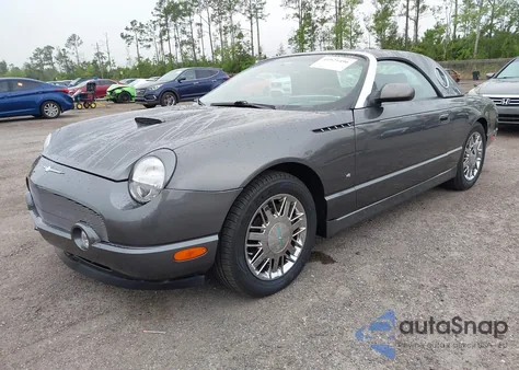 2003 Ford Thunderbird from USA, damaged, VIN 1FAHP60A53Y107793